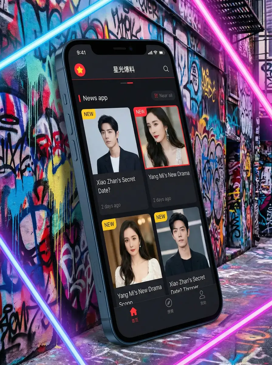 百度流氓 APP界面展示 - 掌上吃瓜神器